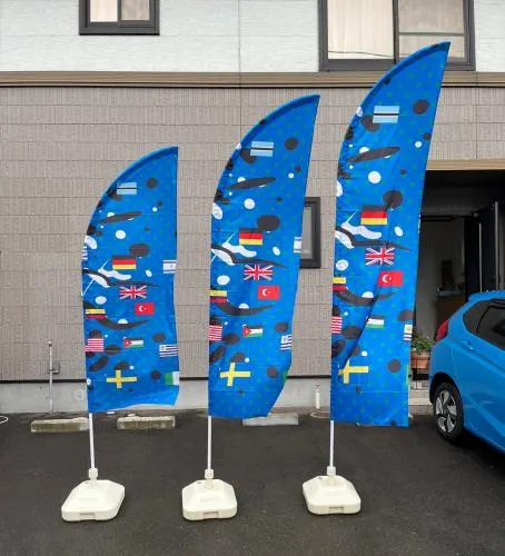 R+バナー(旗+ポール) 