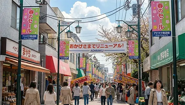 商店街・市区町村