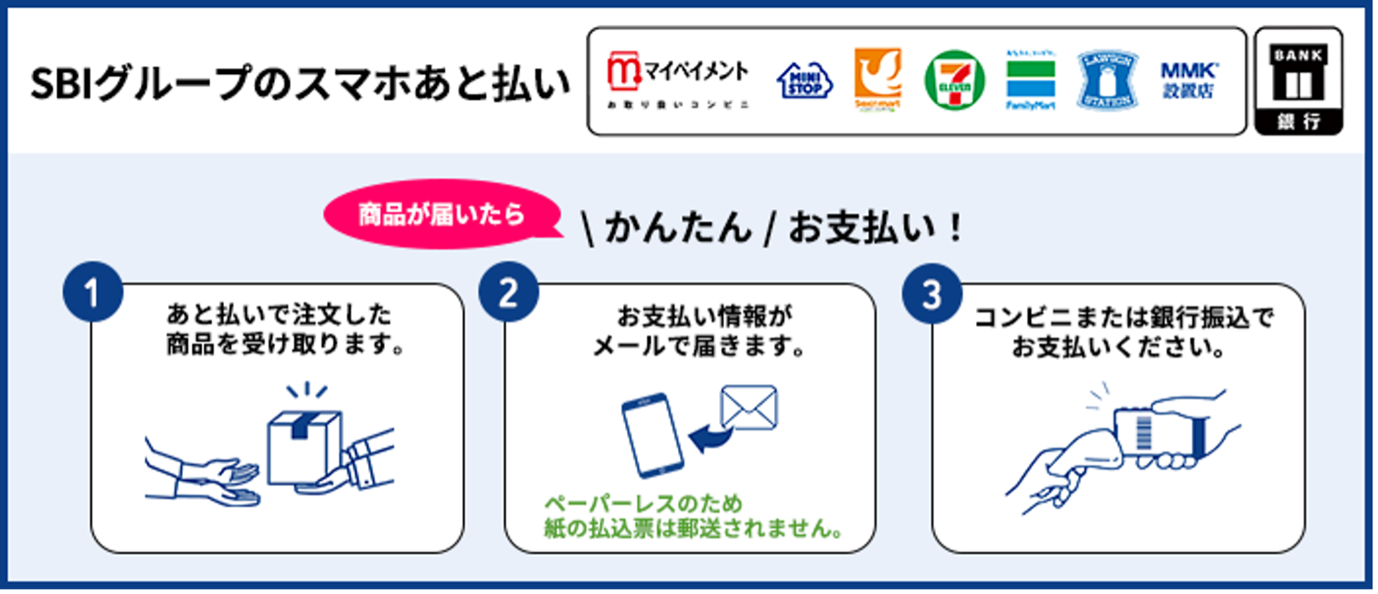 SBIスマホ後払い